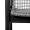 Armen Living Sachi and Brighton 5 Piece Dining Set in Dark Eucalyptus Wood with Gray Rope 840254332409 - alternate 6